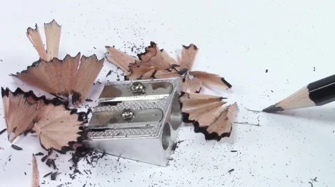 Pencil tip broken Stock-Footage 47861857