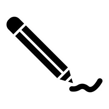 Pencil tool Vector Icon Design Illustration Stock Illustration