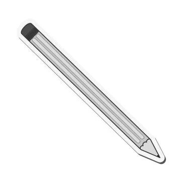 Pencil tool write draw design 스톡 일러스트