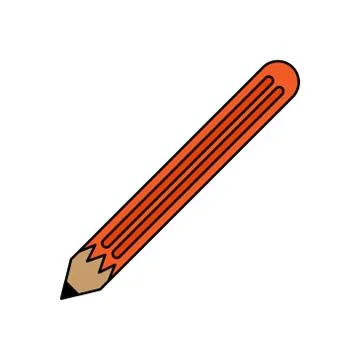 Pencil vector design template illustration Stock Illustration