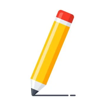 Pencil Vector Icon Stock Illustration