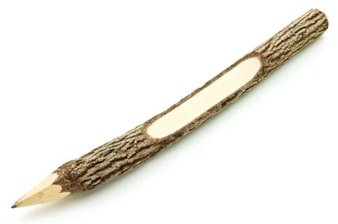 Pencil on a white background Stock Photos