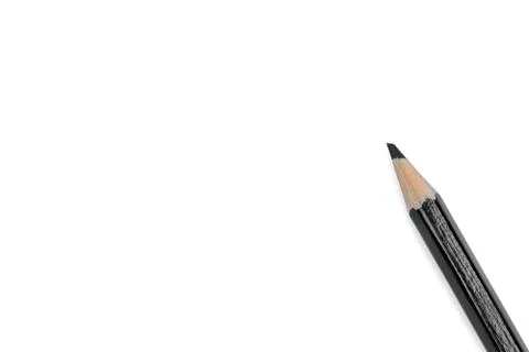 Pencil on a white background 스톡 사진