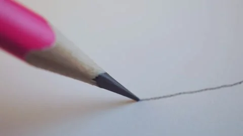 Pencil write close up Stock Footage 171765481