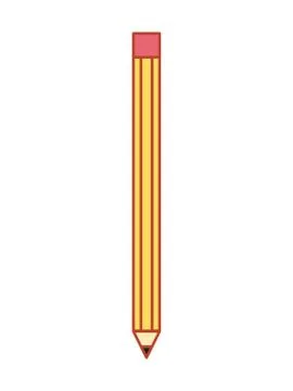 Pencil write isolated icon Stock Illustration