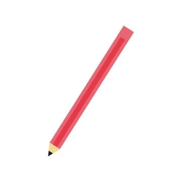 Pencil write isolated icon Stock Illustration