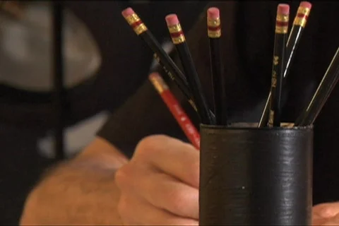 Pencil Writes Stock-Footage 504897