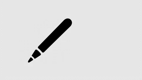 Pencil, writing, write, draw and drawing, graphic animation Stock Footage 334861343