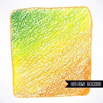 Pencil yellow background Stock-Illustration