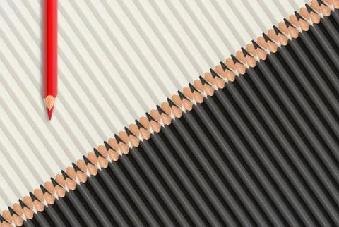 Pencils background Stock Photos