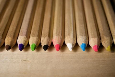 Pencils close up Фото