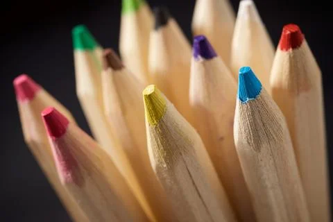 Pencils close up Фото