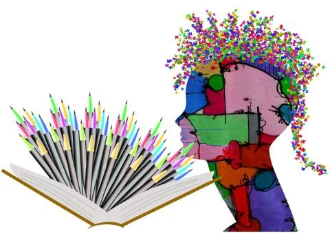 Pencils Stock Illustration