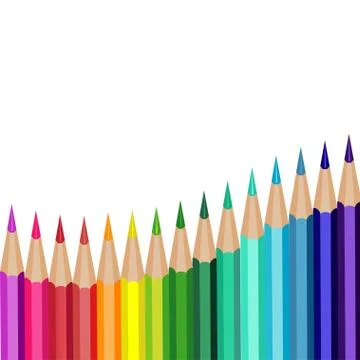 Pencils Stock Illustration