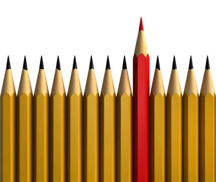 Pencils Stock Illustration