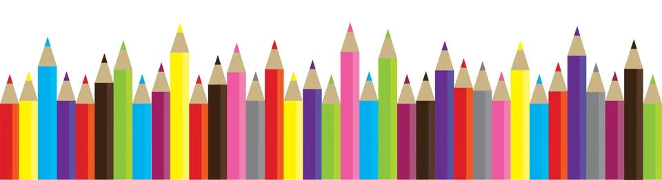 Pencils Stock Illustration
