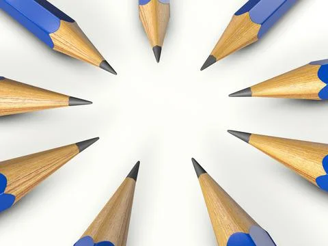 Pencils 스톡 일러스트