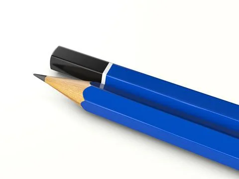Pencils Stock Illustration