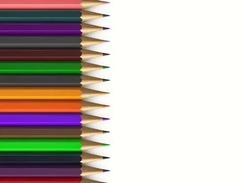 Pencils Stock Illustration