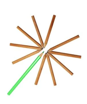 Pencils Foto stock