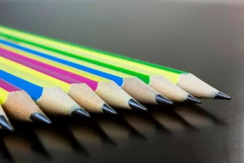 Pencils Foto stock