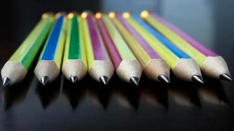 Pencils Foto stock