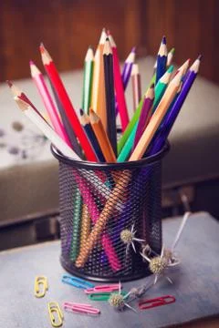 Pencils Stock Photos