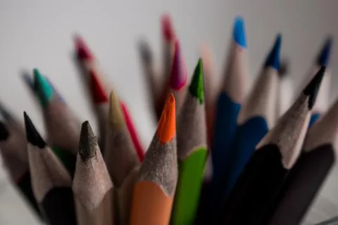 Pencils up 스톡 사진