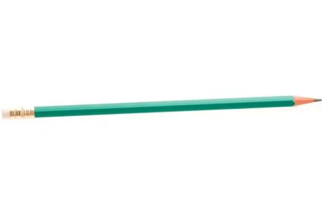 Pencils on white Stock Photos