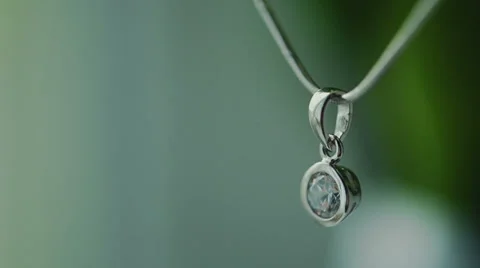 Pendant, Bijouterie Video stock 24845073