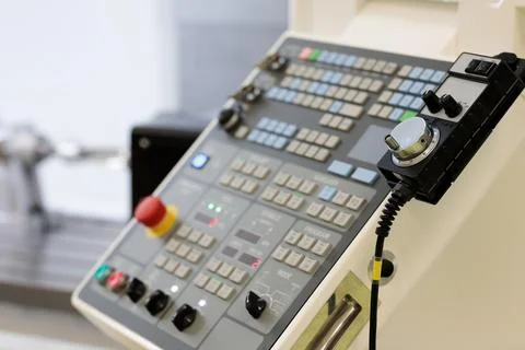 Pendant remote control and operator console Stock Photos