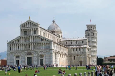 Pendent tower of Pisa Stock Photos