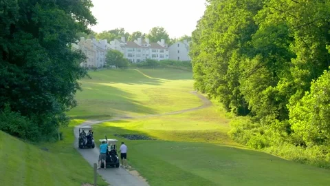 Penderbrook Golf Course 1 Video stock 243780140