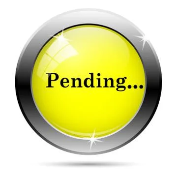 Pending icon Illustrazione stock