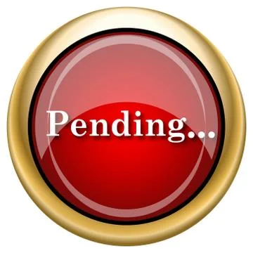 Pending icon Illustrazione stock