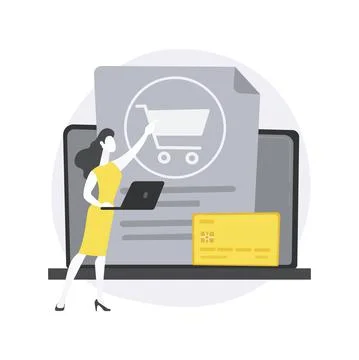 Pending payment abstract concept vector illustration. Stockillustratie