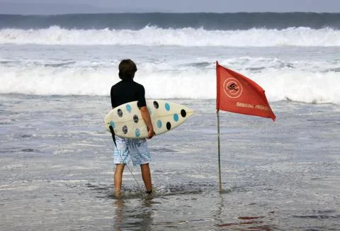 Pending waves Stock Photos