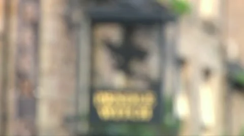 Pendle Witch Sign Stock Footage 11129600