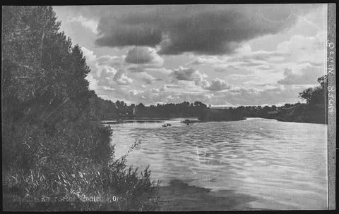 Pendleton, Oregon. Umatilla River Scene Copyright: xpiemagsx dft27678 !ACH... Stock-Fotos