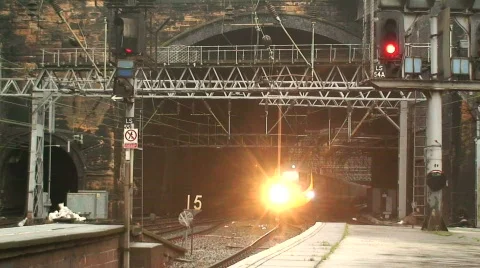 Pendolino high speed train 5 Stock Footage 360360