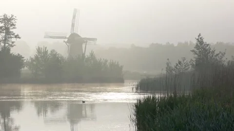 Pendrechtse molen Stock Footage 165810005