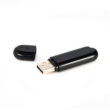 Pendrive isolated on white Stock Photos