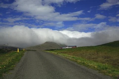Pendulous clouds Stock Photos