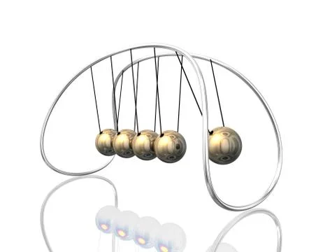 Pendulum 3d 스톡 일러스트
