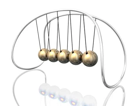Pendulum 3d Stock Illustration