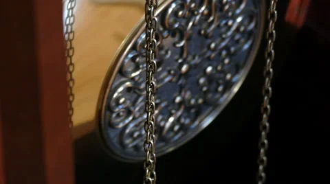 Pendulum clock Stock Footage 52954282