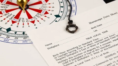 Pendulum for divination Stock Footage 104472112