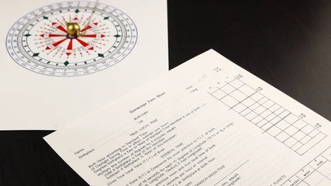 Pendulum for divination Stock Footage 104472686