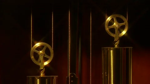 Pendulum Grandfather Clock Vídeos de archivo 454887