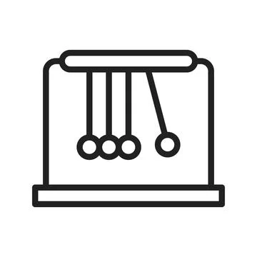 Pendulum icon vector image. 스톡 일러스트